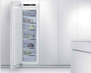 Bosch GIN81ACE0 Serie 6 Einbau-Gefrierschrank, 177.2 x 55.8 cm Flachscharnier mit Softeinzug,NoFrost