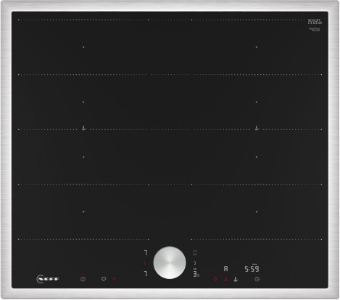 Neff T66STY4L0 N 90 Induktionskochfeld 60cm autark m.Twistpad  erweiterte Flexzonen, Edelstahlrahmen, Wi-Fi
