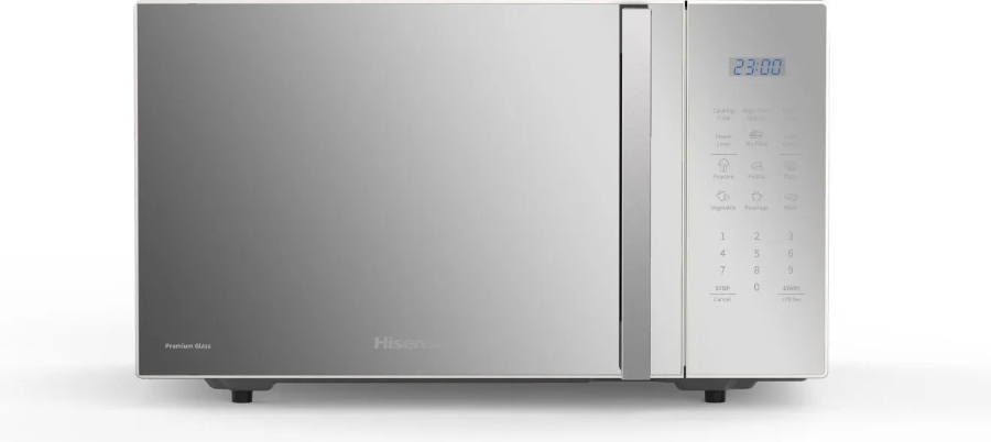 Hisense H23MOMS5HG  Stand Mikrowelle mit Grill Funktion 23 Liter 