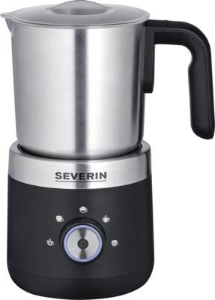 Severin SM 3588 Milchaufschäumer, 300 ml, schwarz inox 