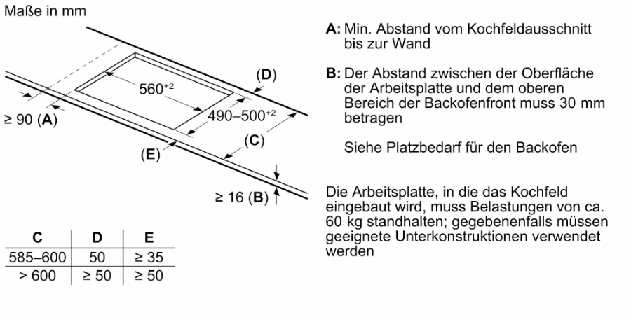 Neff T67TTX4L0  N90 Induktionskochfeld Autark  70 cm, Schwarz 