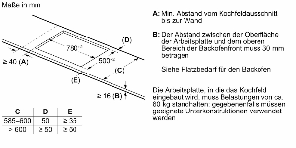 Siemens EH845HVB1E Induktionskochfeld, 80 cm, Schwarz mit Rahmen  Autark