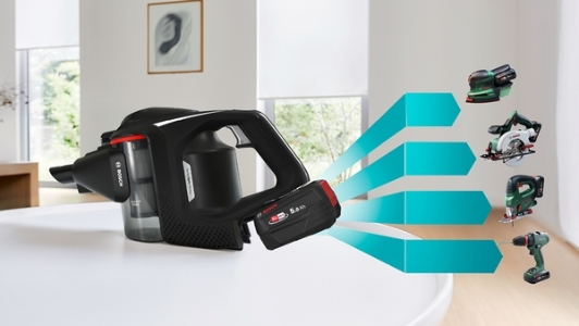 Bosch BSS825CARP Akku-Handstaubsauger Schwarz Unlimited 8 Gen2 