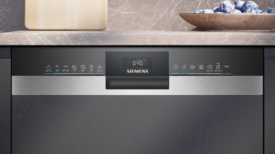 Siemens SN55YS00AE iQ500 Geschirrspüler Einbau teilintegriert Home Connect,Zeolith-Trocknung
