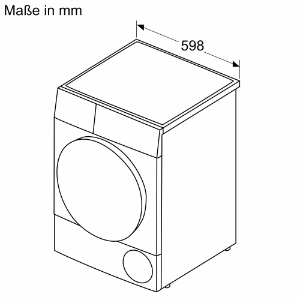 Siemens WQ33G2D175 iQ500  Wärmepumpen-Trockner 8 kg A+++ 