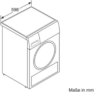 Siemens WQ33G2D175 iQ500  Wärmepumpen-Trockner 8 kg A+++ 