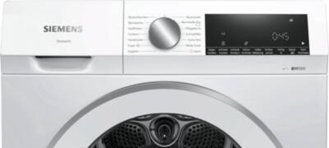 Siemens WQ33G2D175 iQ500  Wärmepumpen-Trockner 8 kg A+++ 