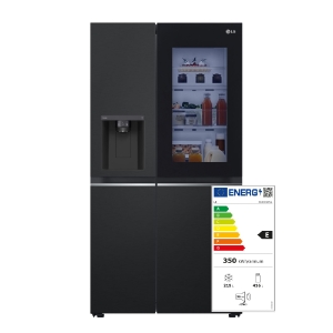 LG GSGV81EPLL Side-by-Side mit InstaView 635 Liter  NoFrost Eis-, Crushed Ice- und Wasserspender 