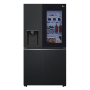 LG GSGV81EPLL Side-by-Side mit InstaView 635 Liter  NoFrost Eis-, Crushed Ice- und Wasserspender 