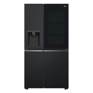 LG GSGV81EPLL Side-by-Side mit InstaView 635 Liter  NoFrost Eis-, Crushed Ice- und Wasserspender 