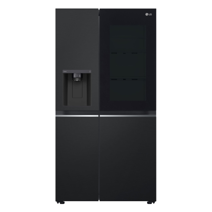 LG GSGV81EPLL Side-by-Side mit InstaView 635 Liter  NoFrost Eis-, Crushed Ice- und Wasserspender 