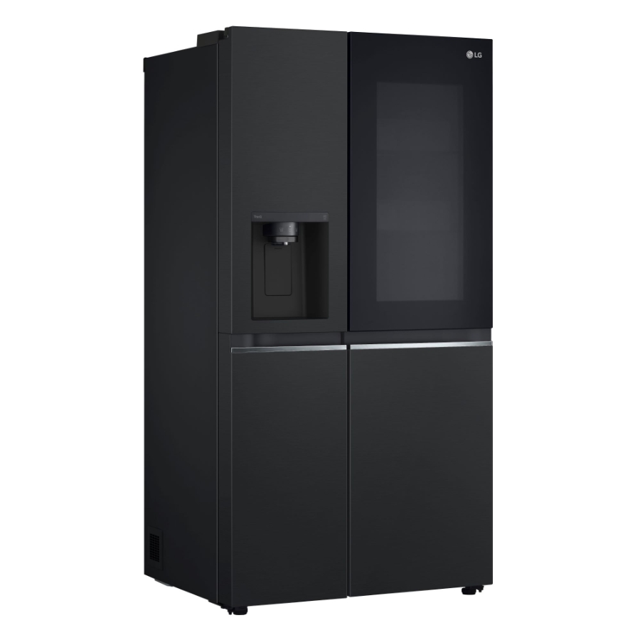 LG GSGV81EPLL Side-by-Side mit InstaView 635 Liter  NoFrost Eis-, Crushed Ice- und Wasserspender 