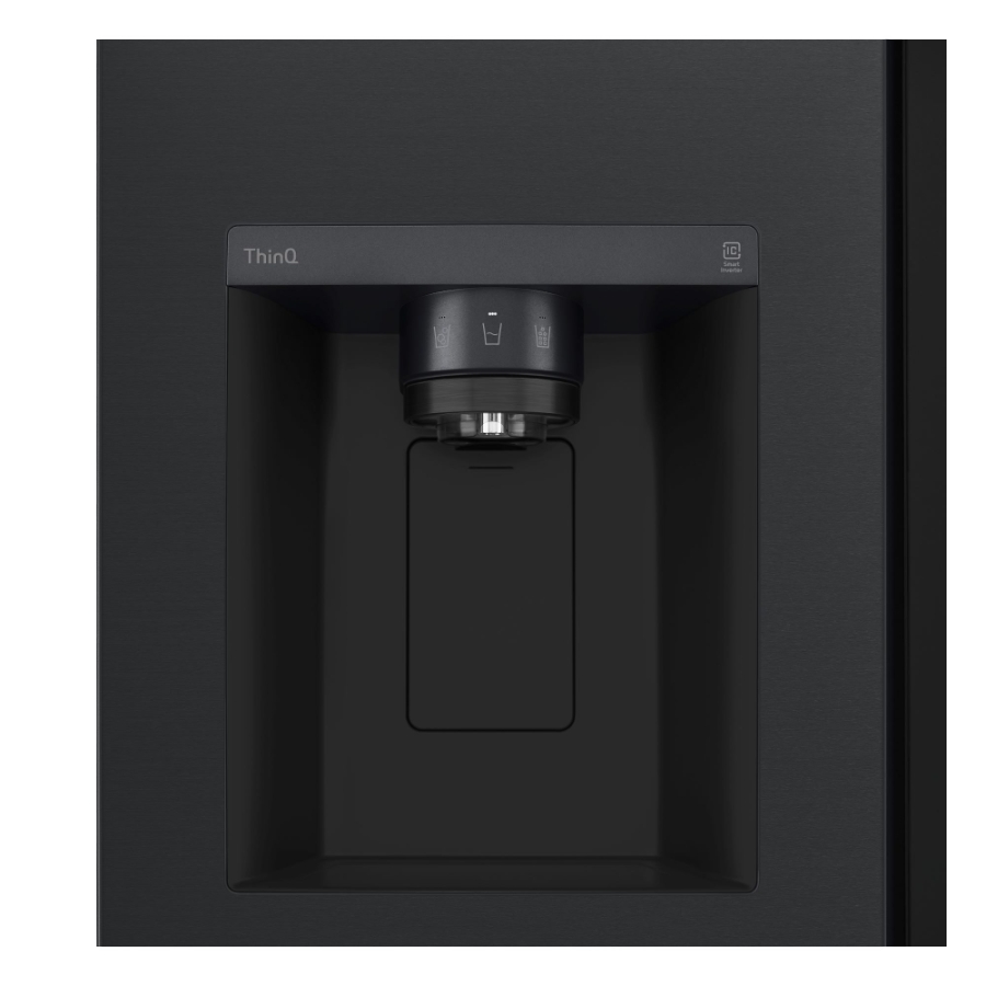 LG GSGV81EPLL Side-by-Side mit InstaView 635 Liter  NoFrost Eis-, Crushed Ice- und Wasserspender 