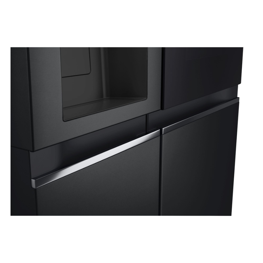 LG GSGV81EPLL Side-by-Side mit InstaView 635 Liter  NoFrost Eis-, Crushed Ice- und Wasserspender 