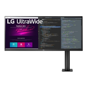 LG 34WN780P-B  UltraWide Ergo - LED-Monitor - 87 cm (34") QHD 21:9 Monitor (HDR10, Lese-Modus, Flicker Safe), schwarz 