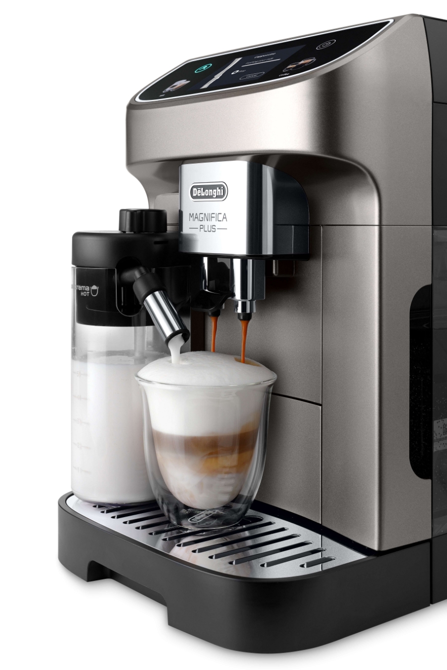 De´Longhi ECAM 320.70.TB Magnifica Plus Kaffee-Vollautomat  Titan