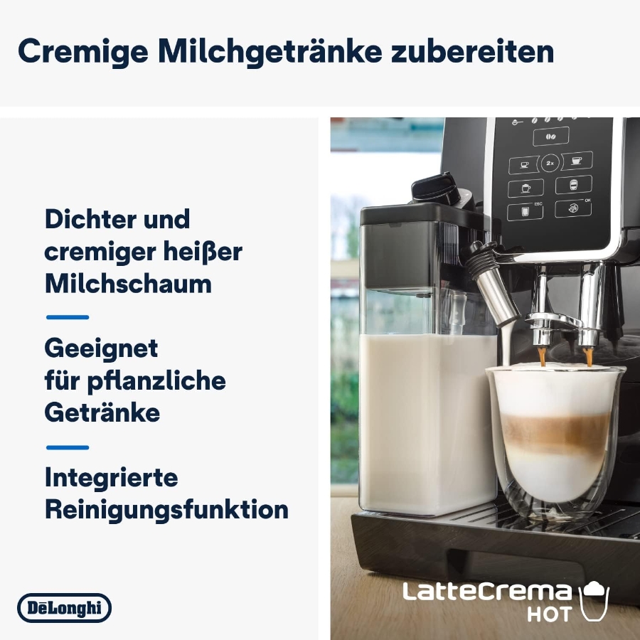 De´Longhi ECAM350.50.B Kaffee-Vollautomat Dinamica