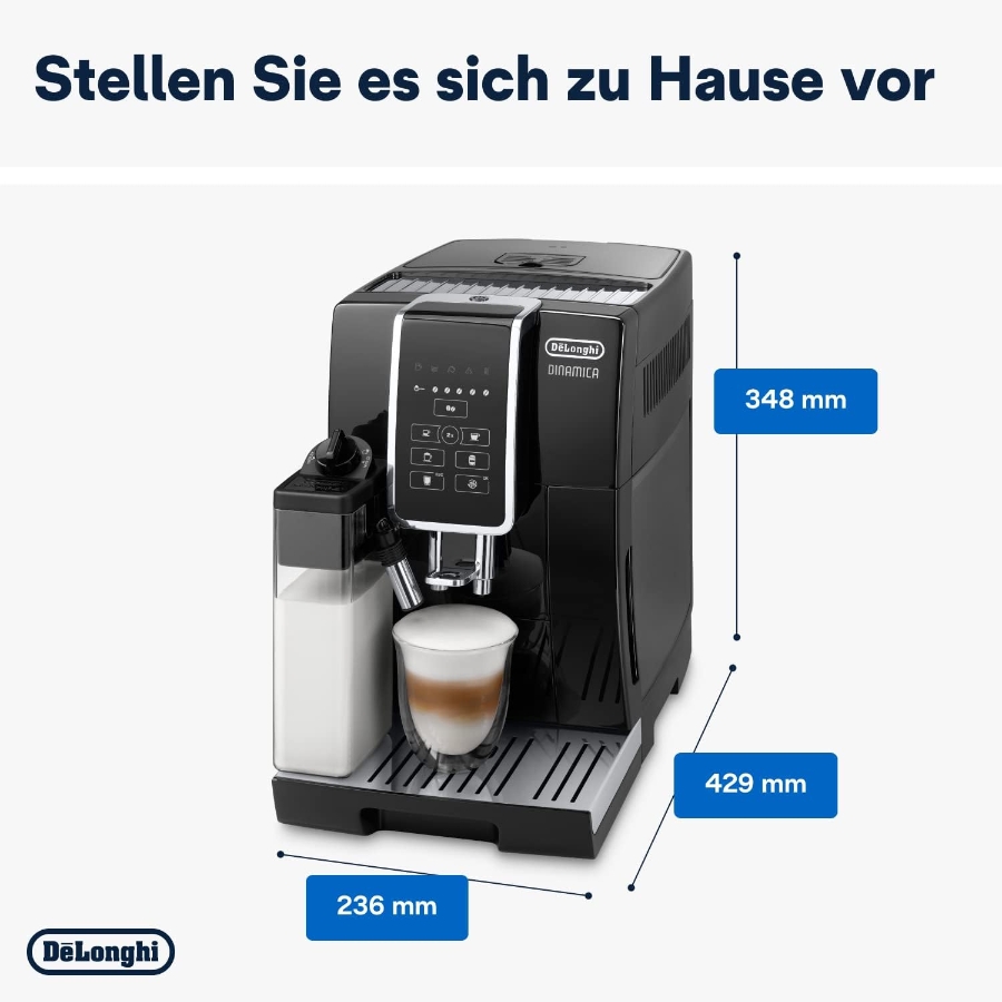 De´Longhi ECAM350.50.B Kaffee-Vollautomat Dinamica