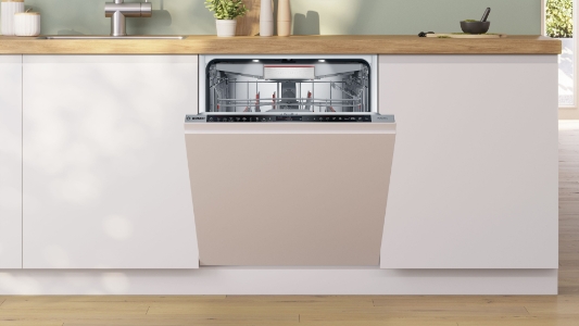 Bosch SBD8TCX01E Serie 8 Geschirrspüler vollintegriert 60 cm XXL mit Besteckschublade,TimeLight