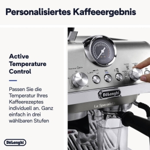 De´Longhi EC9255.M La Specialista Cold Brew Espresso-Maschine Edelstahl