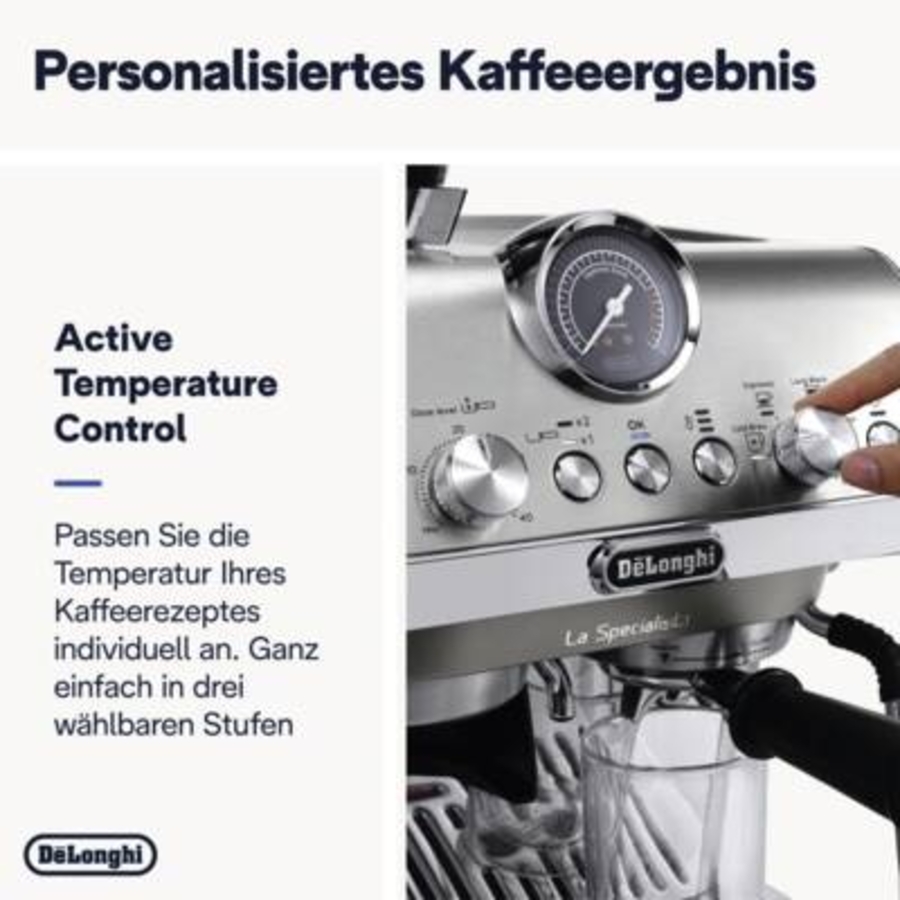 De´Longhi EC9255.M La Specialista Cold Brew Espresso-Maschine Edelstahl