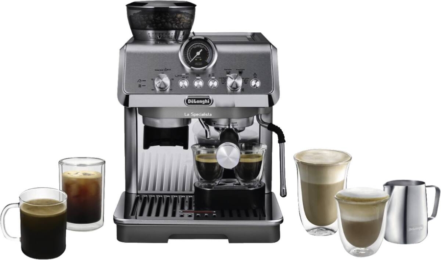 De´Longhi EC9255.M La Specialista Cold Brew Espresso-Maschine Edelstahl