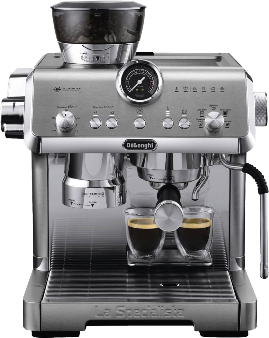 De´Longhi EC9555.M LA SPECIALISTA OPERA Espresso Maschine Edelstahl