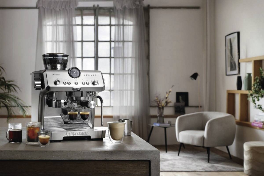 De´Longhi EC9555.M LA SPECIALISTA OPERA Espresso Maschine Edelstahl