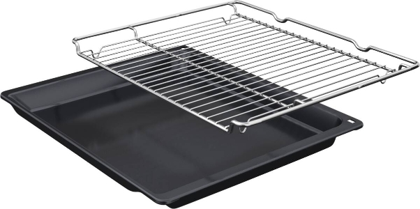 Bosch CMG7761B1 Serie 8 Kompaktbackofen mit Mikrowellenfunktion 60 x 45 cm, Schwarz