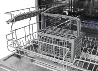 Exquisit GSP206-030D Tisch-Geschirrspüler Silber 
