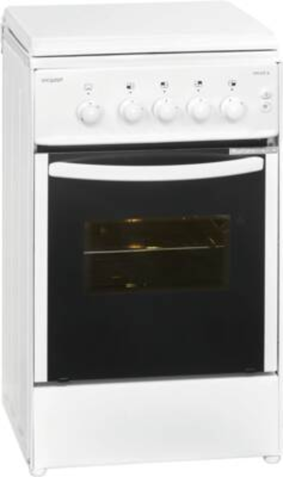 Exquisit TF6GT-4 Gasherd mit Gas-Kochfeld Weiss 