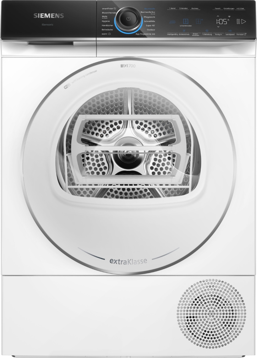 Siemens WQ46B2C90 iQ700 Wärmepumpen-Trockner 9 kg 