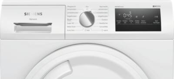 Siemens WT43HV93 iQ300, Wärmepumpen-Trockner, 8 kg 