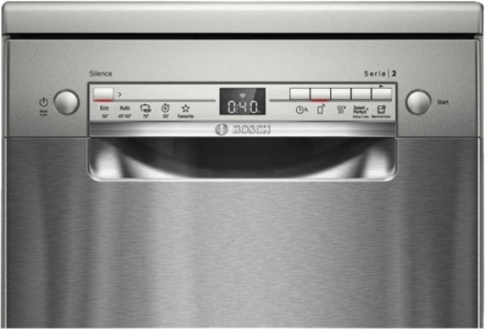 Bosch SPS2HMI42E Serie 2 Geschirrspüler Stand 45 cm Silber Inox 