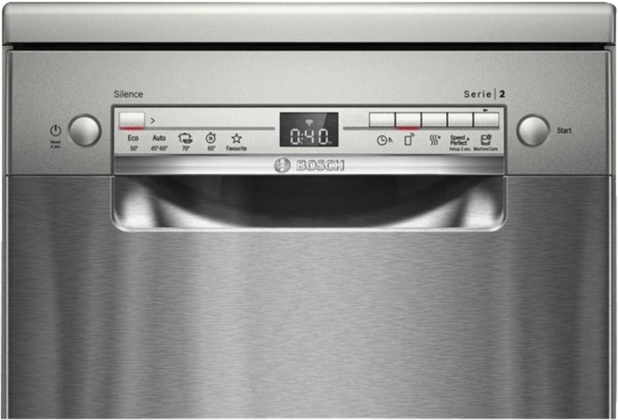 Bosch SPS2HMI42E Serie 2 Geschirrspüler Stand 45 cm Silber Inox 