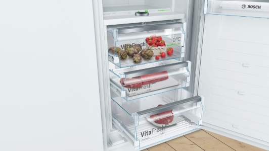 Bosch KIF82PFE0 Serie 8  Einbau-Kühlschrank mit Gefrierfach  Festtür