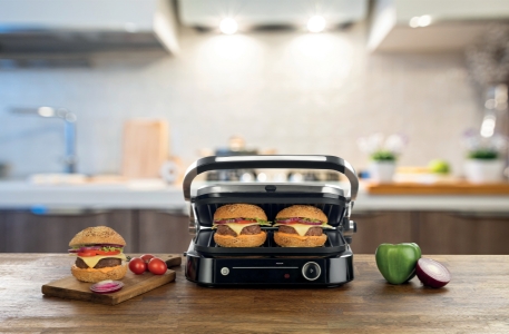 Hisense HCG2100S Kontaktgrill  7 Programme, Smart Control und Auto-Abschaltung