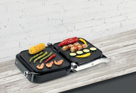 Hisense HCG2100S Kontaktgrill  7 Programme, Smart Control und Auto-Abschaltung