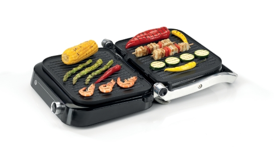 Hisense HCG2100S Kontaktgrill  7 Programme, Smart Control und Auto-Abschaltung