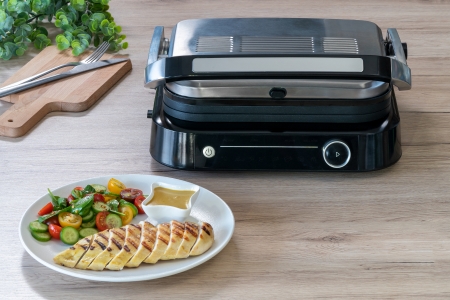 Hisense HCG2100S Kontaktgrill  7 Programme, Smart Control und Auto-Abschaltung