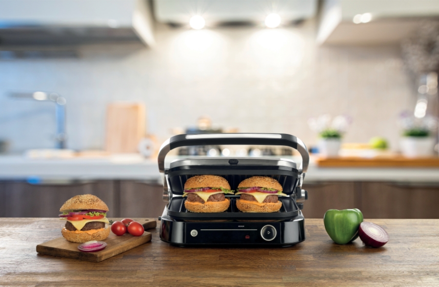 Hisense HCG2100S Kontaktgrill  7 Programme, Smart Control und Auto-Abschaltung