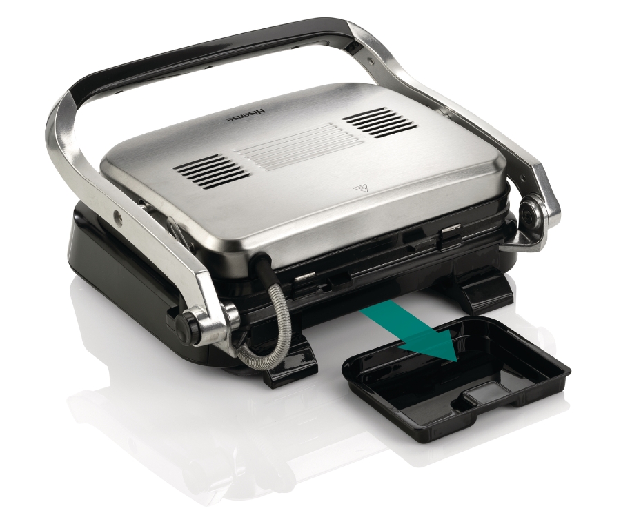 Hisense HCG2100S Kontaktgrill  7 Programme, Smart Control und Auto-Abschaltung