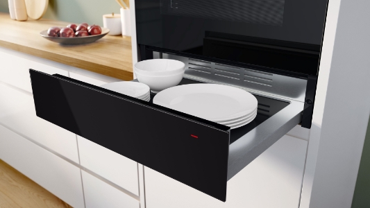 Bosch BIC7101B1 Serie 8, Wärmeschublade, 60 x 14 cm, Schwarz 