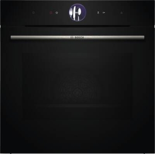 Bosch HSG7364B1 Serie 8  Einbau-Dampfbackofen 60 x 60 cm Schwarz 