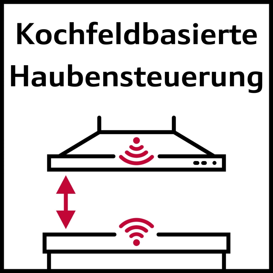 Neff D98IPT2S0 N90 Wandesse, 90 cm Klarglas schwarz  