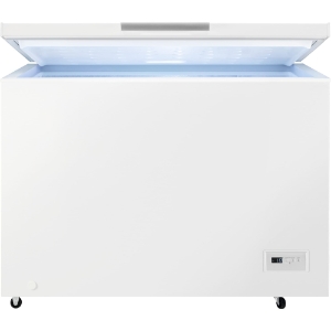 AEG AHB531D1LW Gefriertruhe / 308 L / LowFrost  weniger Eisbildung / Temperaturalarm / Rollen 