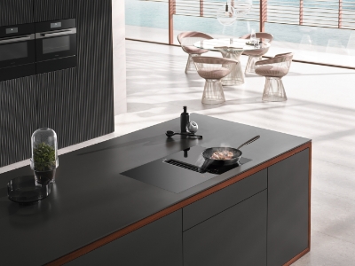 Miele KMDA 7272 FL-U Induktionskochfeld mit integr. Wrasenabzug  