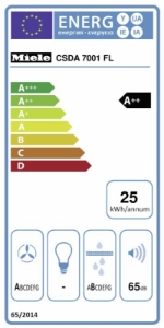Miele CSDA 7001 FL Smartline Tischlüfter  