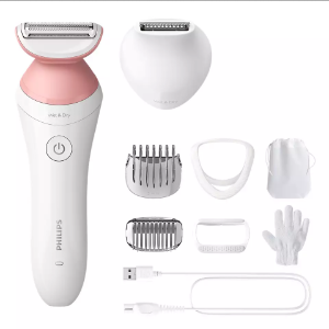 Philips BRL146/00 Lady Shaver Series 6000 Kabellos für die Nass- und Trockenrasur