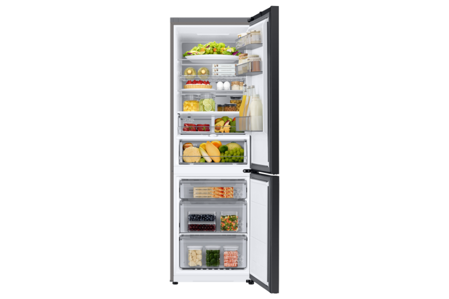 Samsung RB34C7B5D22 Bespoke Kühl-Gefrierkombination schwarz NoFrost,344 Liter